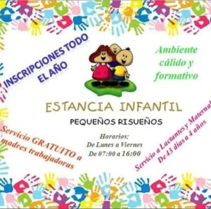 Logo de Guardería Pequeños Risueños