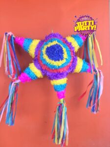 Piñata tradicional cinco picos  