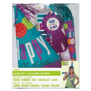 Set party kit happy birthday 5 pzas  