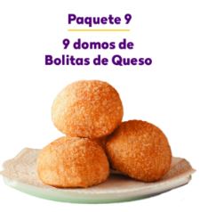 Paquete 9- 9 domos de bolitas de queso