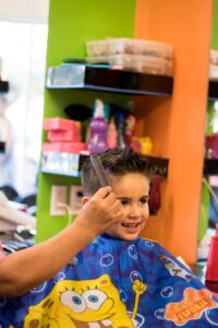 Corte de cabello para niños