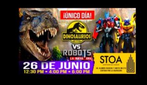 Imagen de Dinosaurios vs Robots 