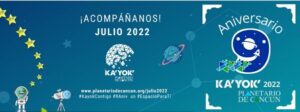 Imagen de Celebremos el aniversario 9º del Planetario Ka´Yok' de Cancún Cartelera Julio 2022