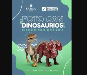 Imagen de Dinosaurios de visita en La Isla Mérida