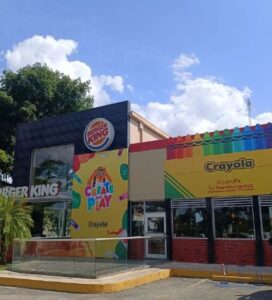 Ficha tecnica de Burger King Crayola