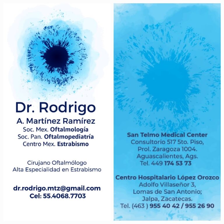 Foto de Dr. Rodrigo Alonso Martínez Ramírez