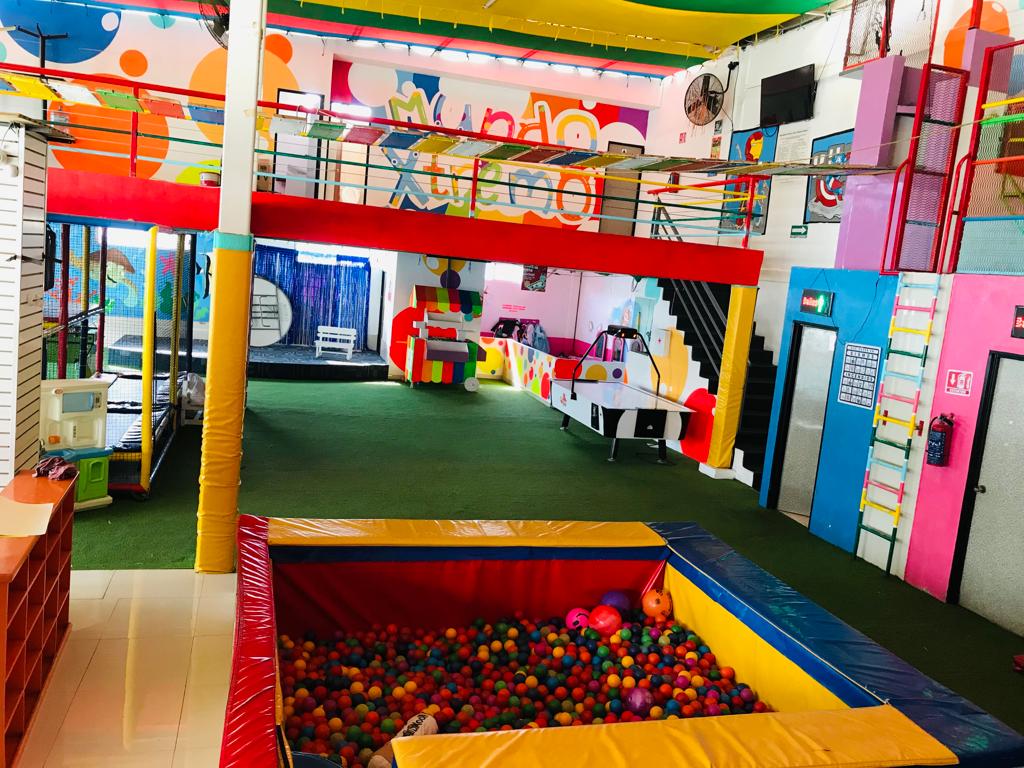Área de juegos en Salón de fiestas MundoXtremo, Ixtapaluca