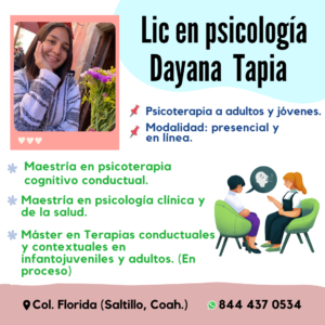 Logo de Psic. Dayana Tapia