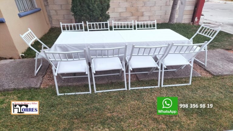 Foto de mesas y sillas de Renta de Mesas y Sillas Torres en Cancún